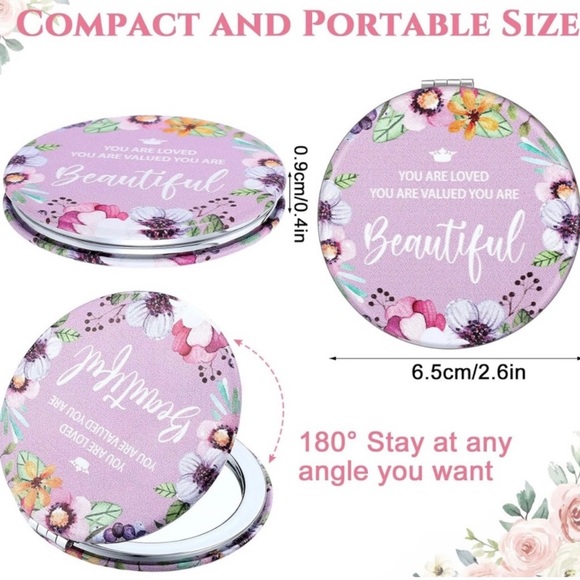 Inspirational Compact Mirror, Choose One - Picture 4 of 10